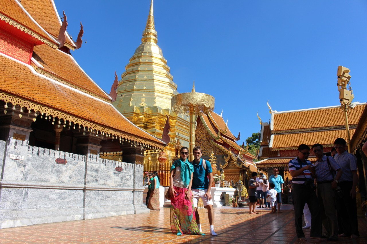 Wat Phrathat Doi Suthep, tour della thailandia