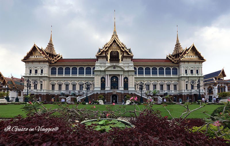 grande palazzo reale di bangkok cortile palazzo reale sala trono