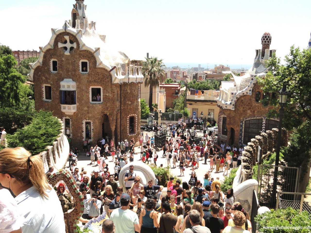 parco guell, week end a barcellona
