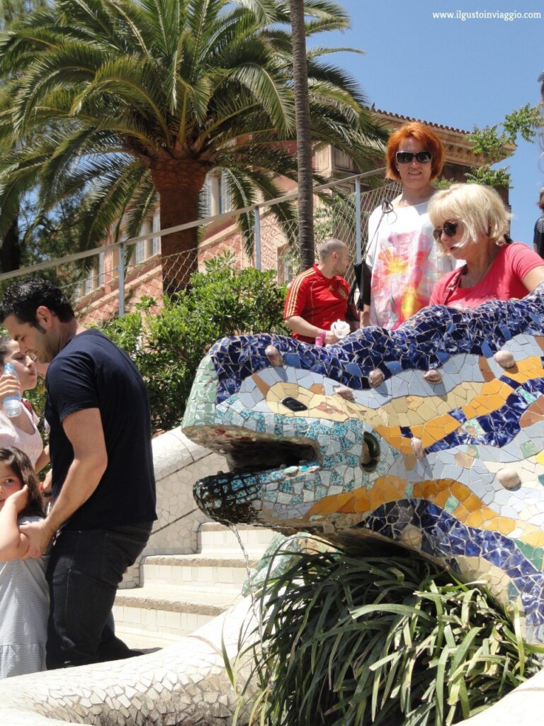 parco guell, week end a barcellona
