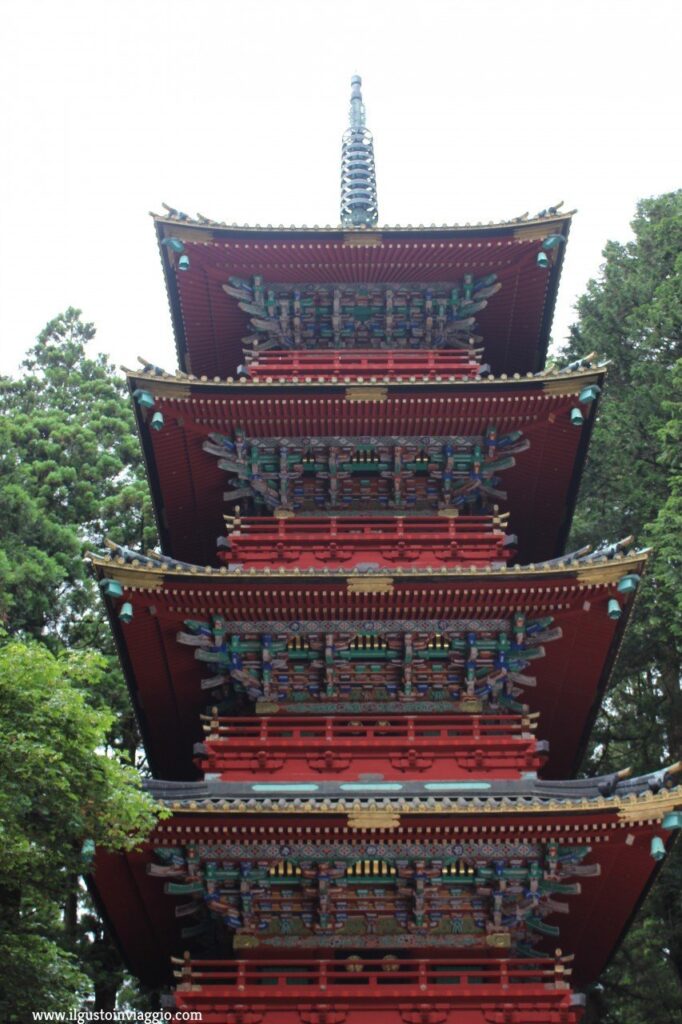 visitare il toshogu nikko, nikko, pagoda