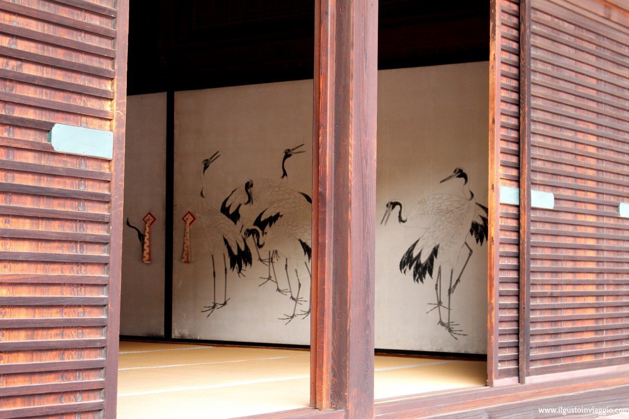 palazzo imperiale di kyoto interno, sala trovo kyoto