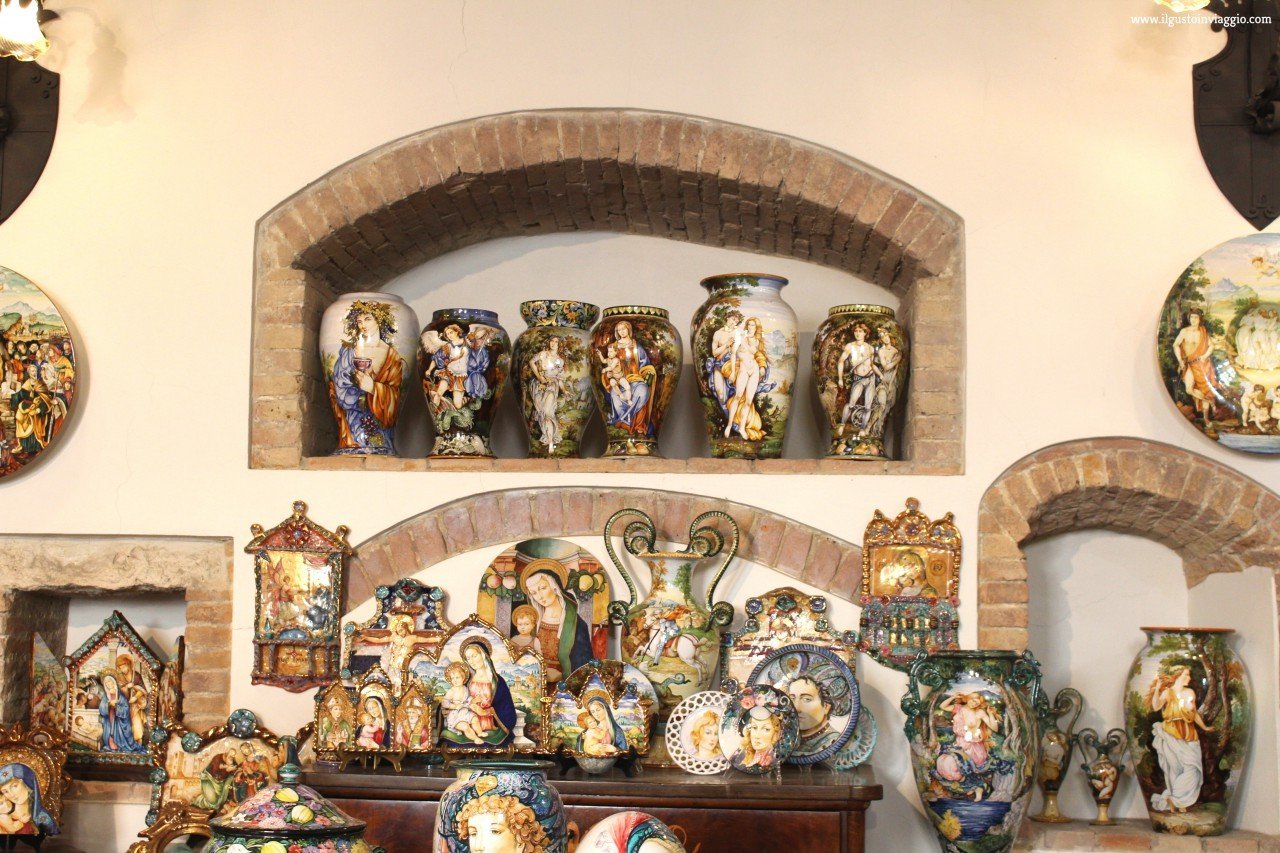 buongiorno ceramica, ascoli piceno, ascoli piceno ceramica, vasi ceramica, porcellana religiosa