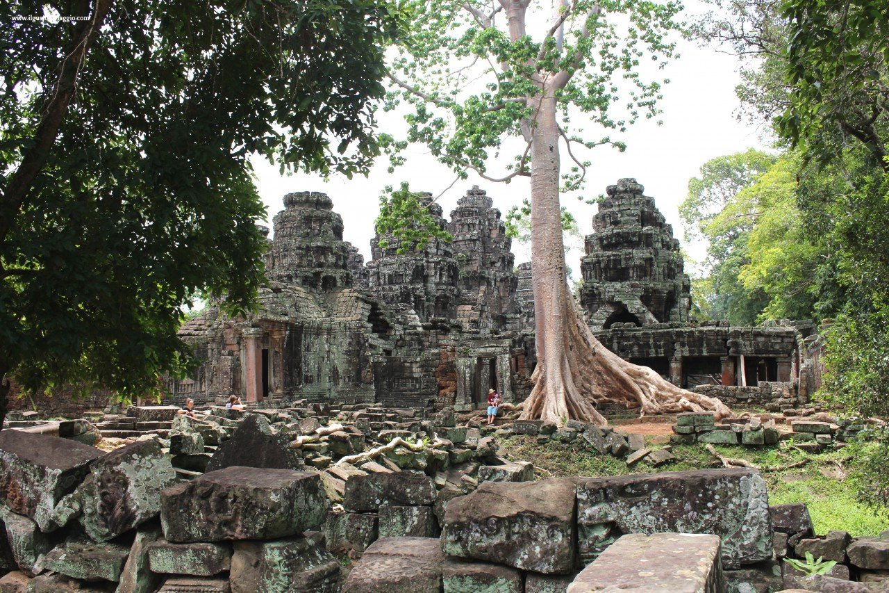 angkor wat ed il piccolo circuito, ta phrom temple